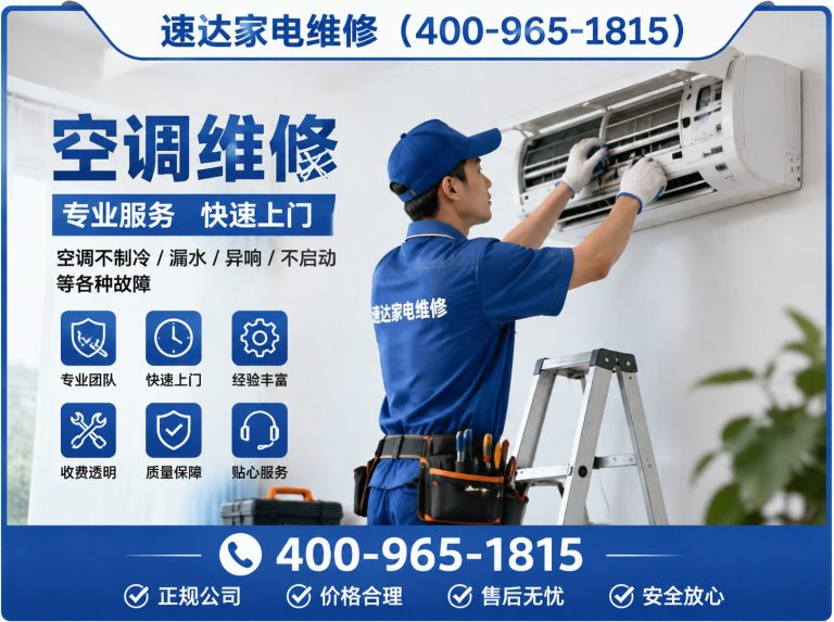 青岛中央空调维修展示图